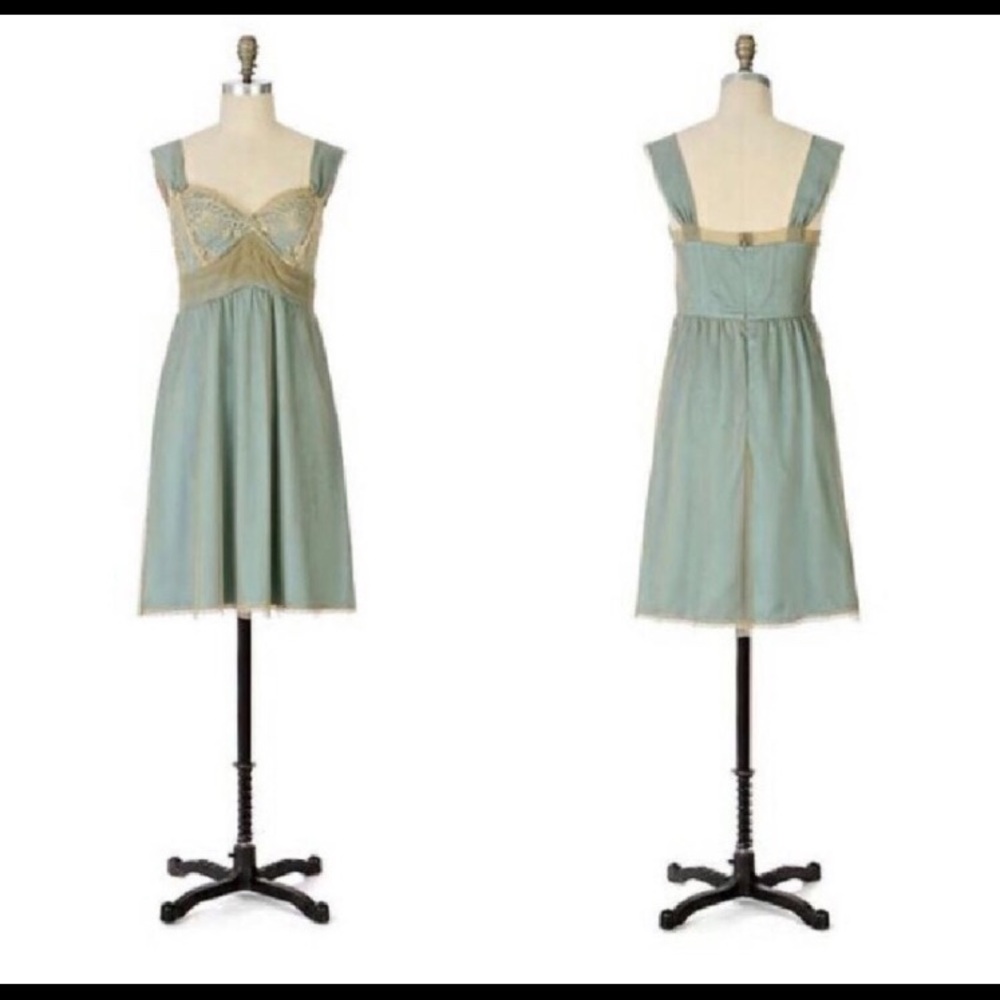 RARE Anthropologie Left of Center Elding dress, 6